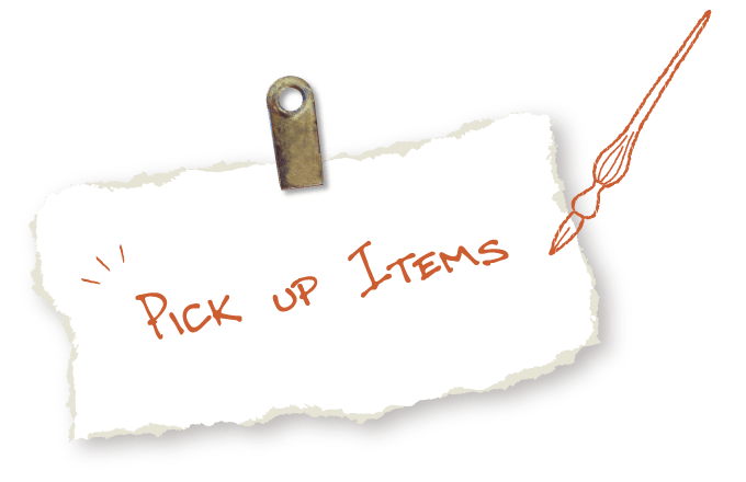 Pick up Items