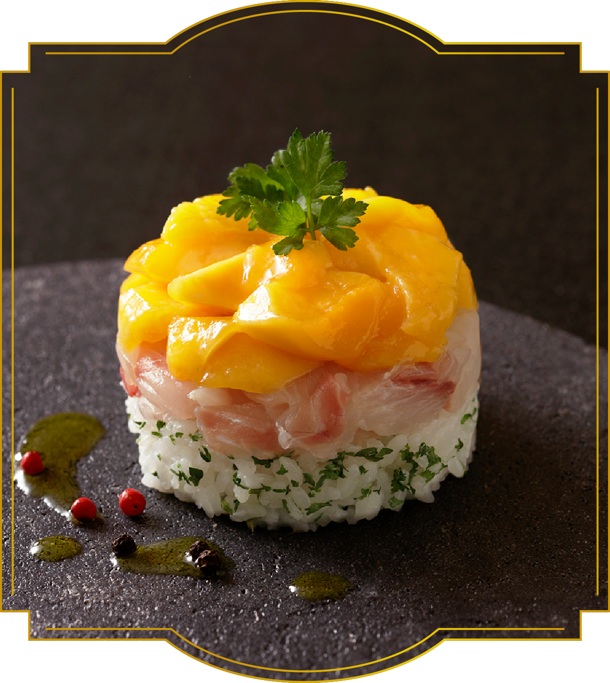 02 �}���S�[�Ƒ�̃^���^�����i ���n�}���S�[�̊Â݂��W���Ȕ��g���ɂ҂�����B�s���N�y�b�p�[�̑u�₩�Ȑh�����A�N�Z���g�ɂ��čʂ�悭�B