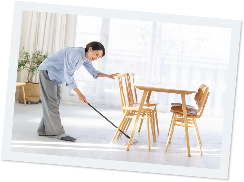 効率的におうちがきれいに!